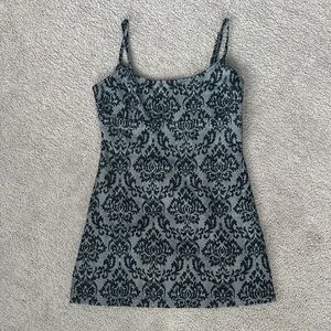Urban Outfitters Black and Gray Dress- Size Medium